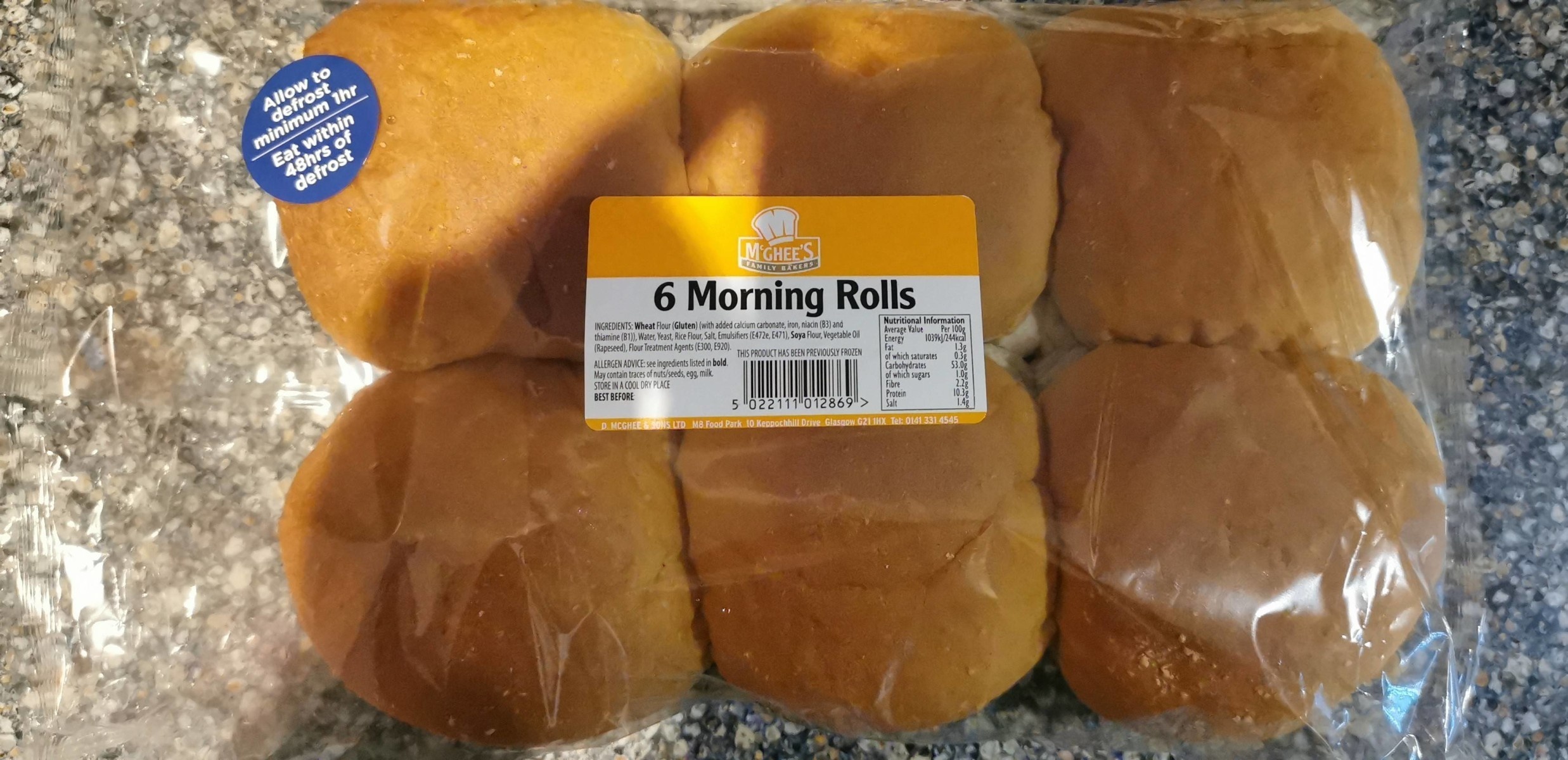 6 Morning Rolls